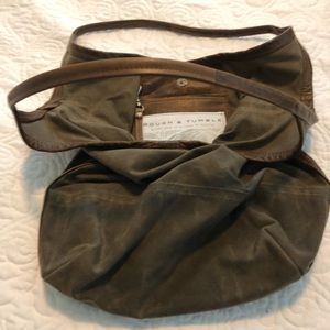 Rough and Tumble Waxed Canvas Sling: Medium
